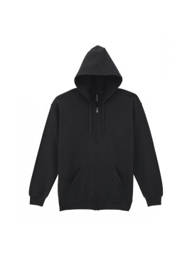 Gildan Heavy Blend Black Zip Hoodie